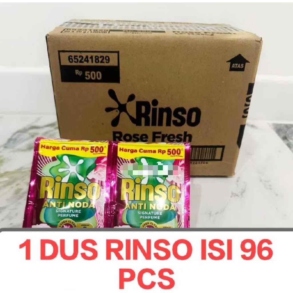 Rinso Cair 1 Dus 96 Sachet 20ml 1000