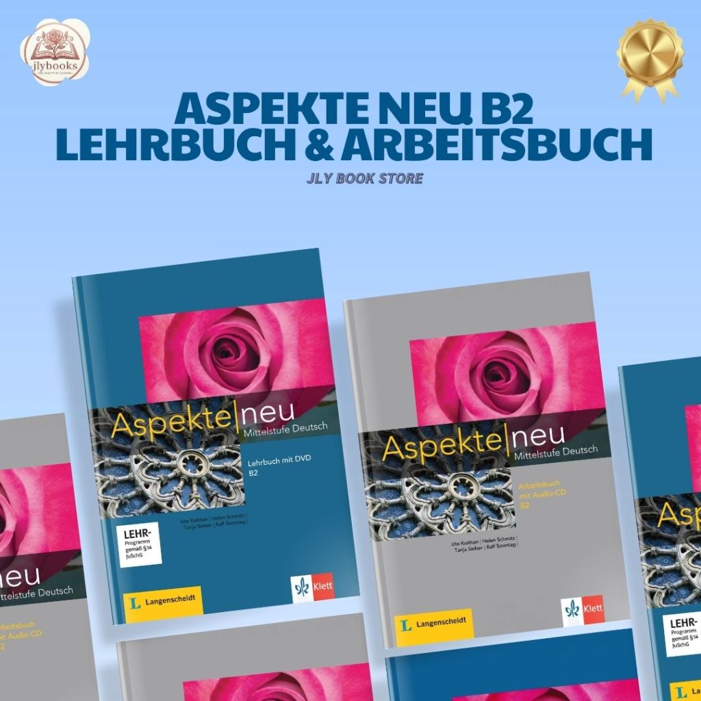 Buku Bahasa Jerman Aspekte Neu B2 [Arbeitsbuch dan Lehrbuch]