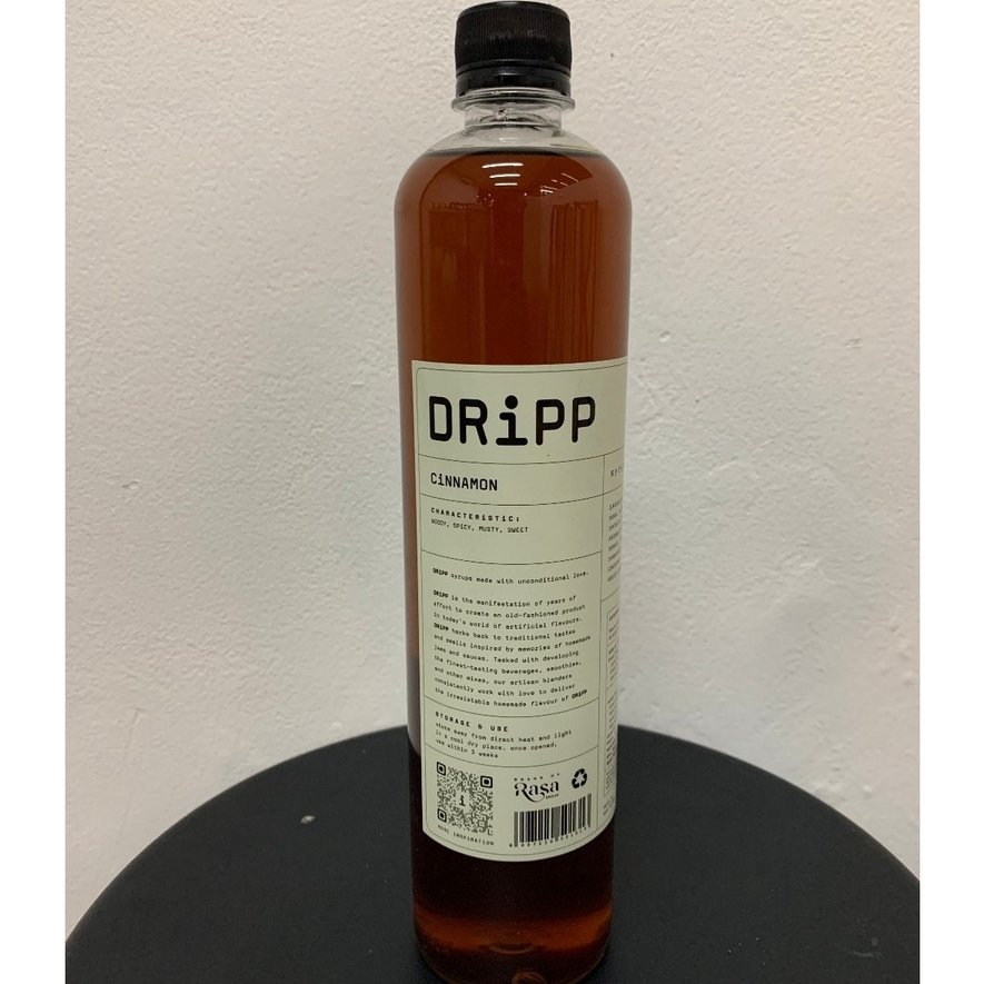 DRiPP - Cinnamon Syrup 760 Ml - Sirup Premium Cafe Kopi Kekinian / Mocktail