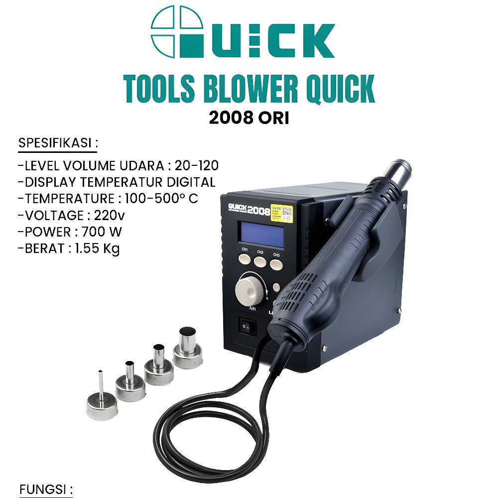 TOOL SERVICE BLOWER QUICK 2008 Original Service HP Android iPhone Laptop MacBook