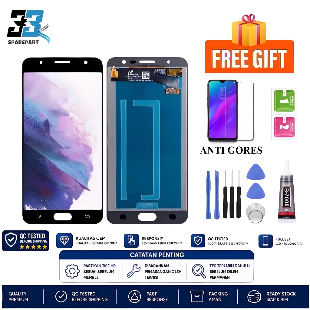 LCD TOUCHSCREEN SAMSUNG J7PRIME / G610 / J7 PRIME - lcd fullset