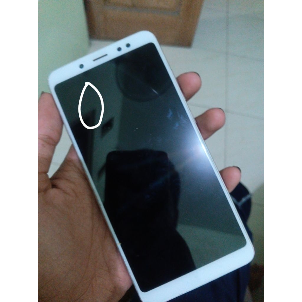 LCD REDMI NOTE 5/PRO SET FRAME ORI MINUS TOMPEL