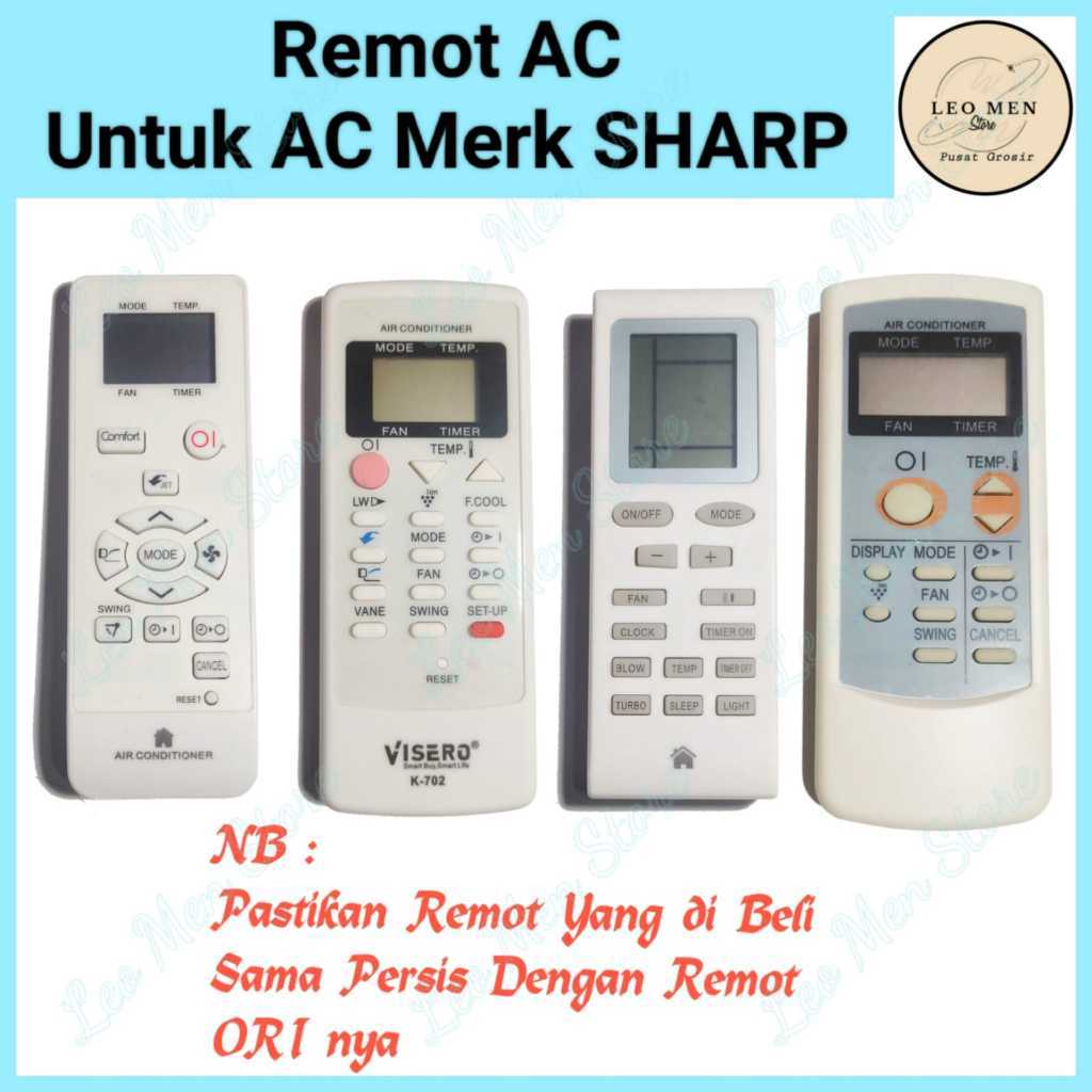 Remot AC Multi~Remot Multi AC SHARP~Remot Untuk AC Merk SHARP
