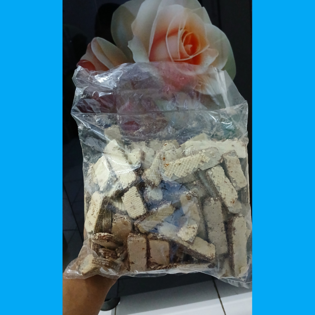 Wafer Selamat kiloan Patah 500 Gram
