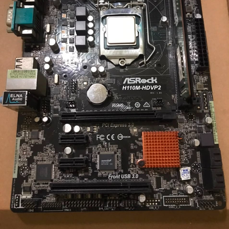i5 6500 Asrock H110M HDV P2 8GB DDR4
