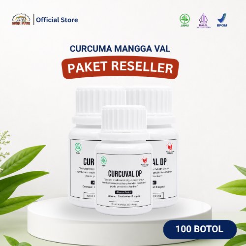 WINDRA MEKAR - Curcuval DP Kunir Putih Paket Reseller