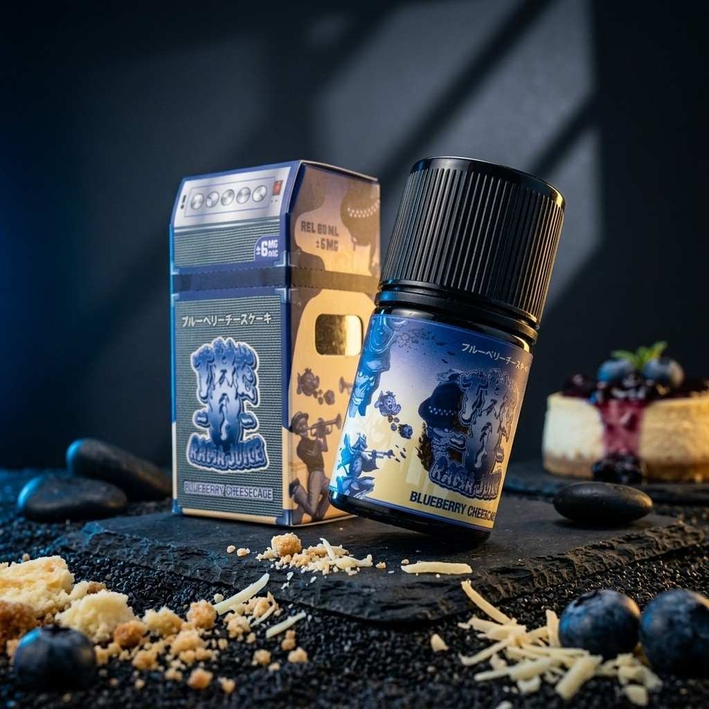 The O Rama Juice Blueberry Cheesecake 60ML by Poda Liquid x Fathrio