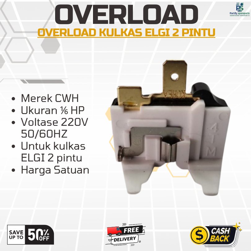 Overload Kulkas LG 2 Pintu | Sparepart Kulkas