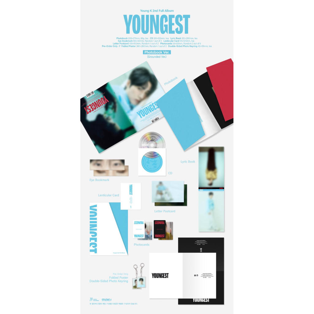 [READY & LAST STOCK SEALED] ALBUM YOUNGEST YOUNG K DAY6 MMT (BDM BLUEDREAM MEDIA) SUNGJIN YOUNGK WON