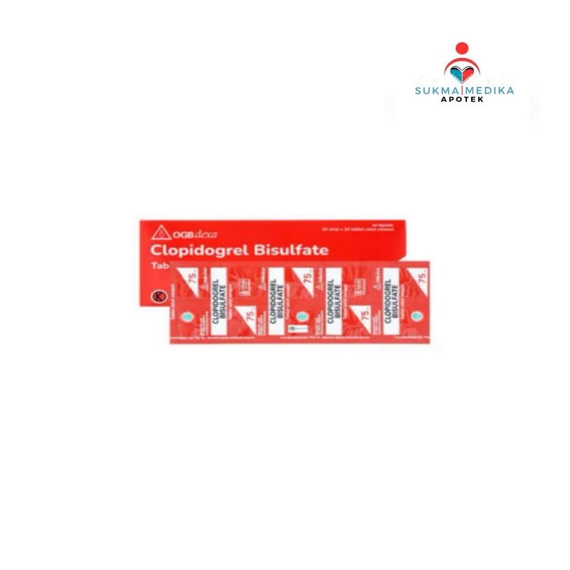 CLOPIDOGREL000 75MG STRIP ISI 10 TABLET