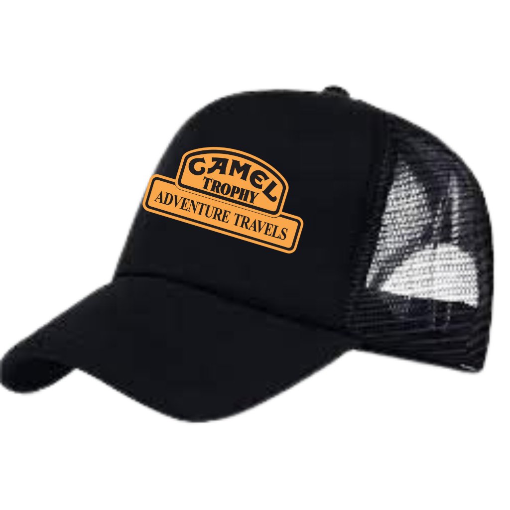 Topi Trucker Jaring Camel Adventure Unisex