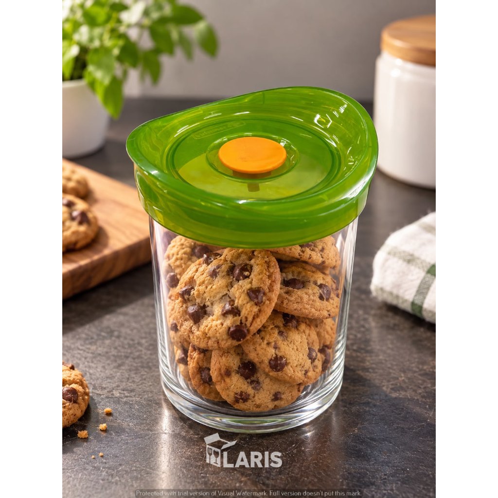 Toples Kaca Luminarc Storlt 800ml / Toples Kaca Tutup Rapat / Toples Luminarc