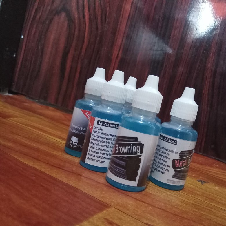 Bluing 355cc  BLACK IRON METAL BRONIR PENGHITAM LOGAM BESI DAN KUNINGAN - BRONIR 10 ML