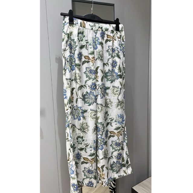 KULOT ZARA original 100% motif floral