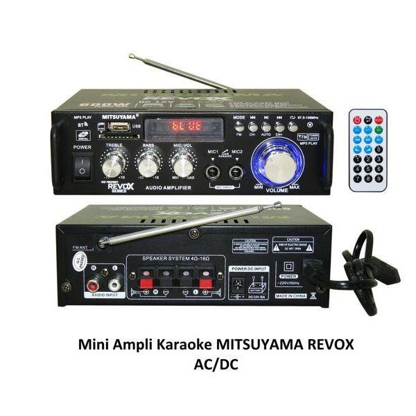 Power Amplifier MITSUYAMA REVOX | Amplifier Bluetooth MINI Fleco
