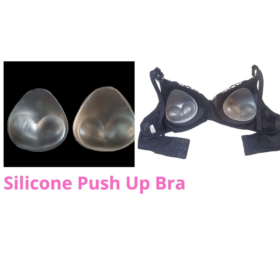 Silicon Tranparant Tanpa Lem Perekat / Payudara Palsu / Silicon Push Up Bra