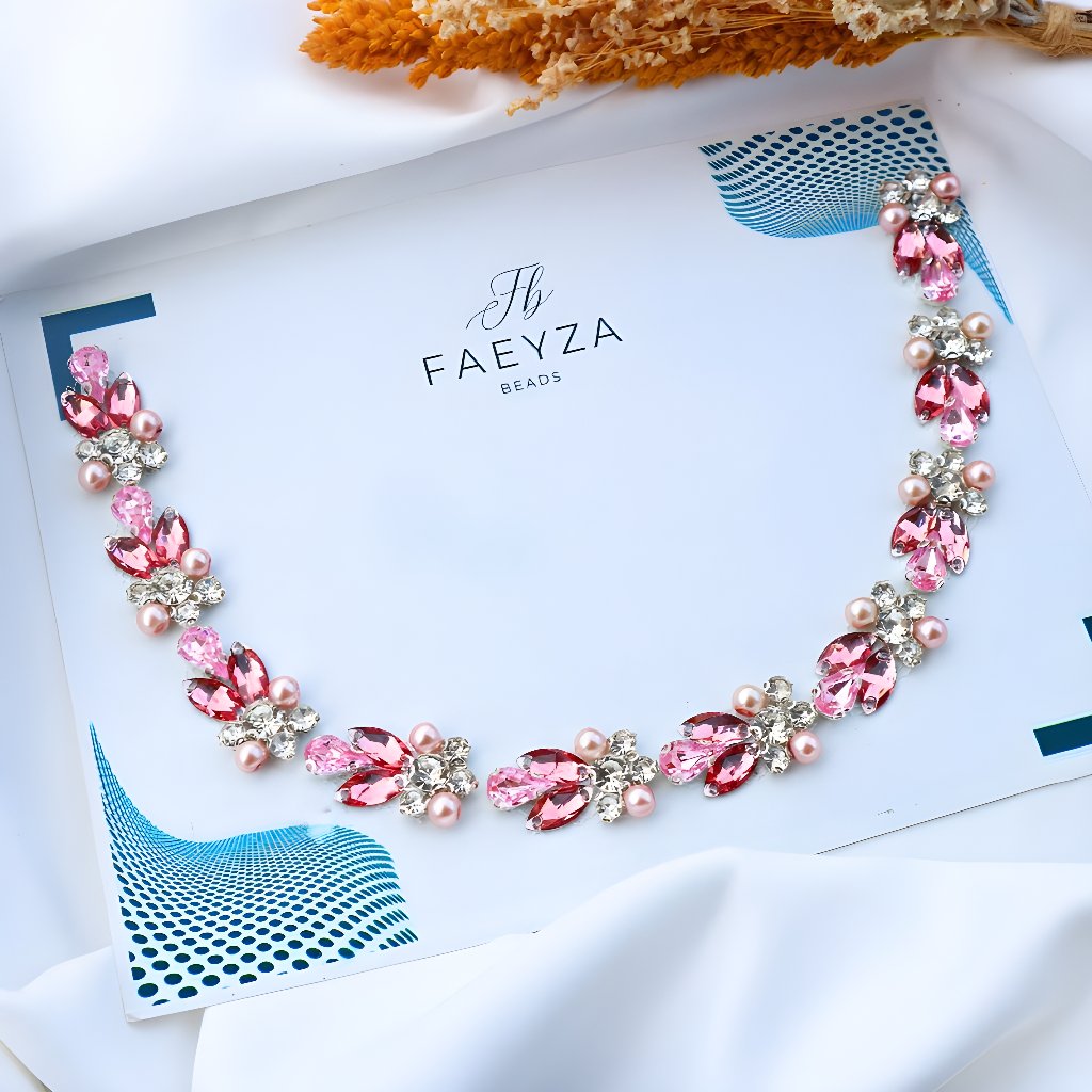 Payet Rangkai Leher F07 / Payet Rangkai Pinggang / Payet Rangkai Dada / Bisa Custom Warna & Ukuran
