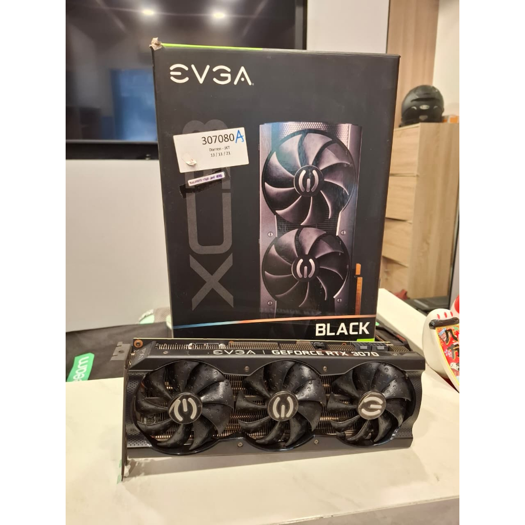 VGA EVGA NVIDIA RTX 3070 / RTX3070 XC3 8GB GDDR6 - Second 2ND
