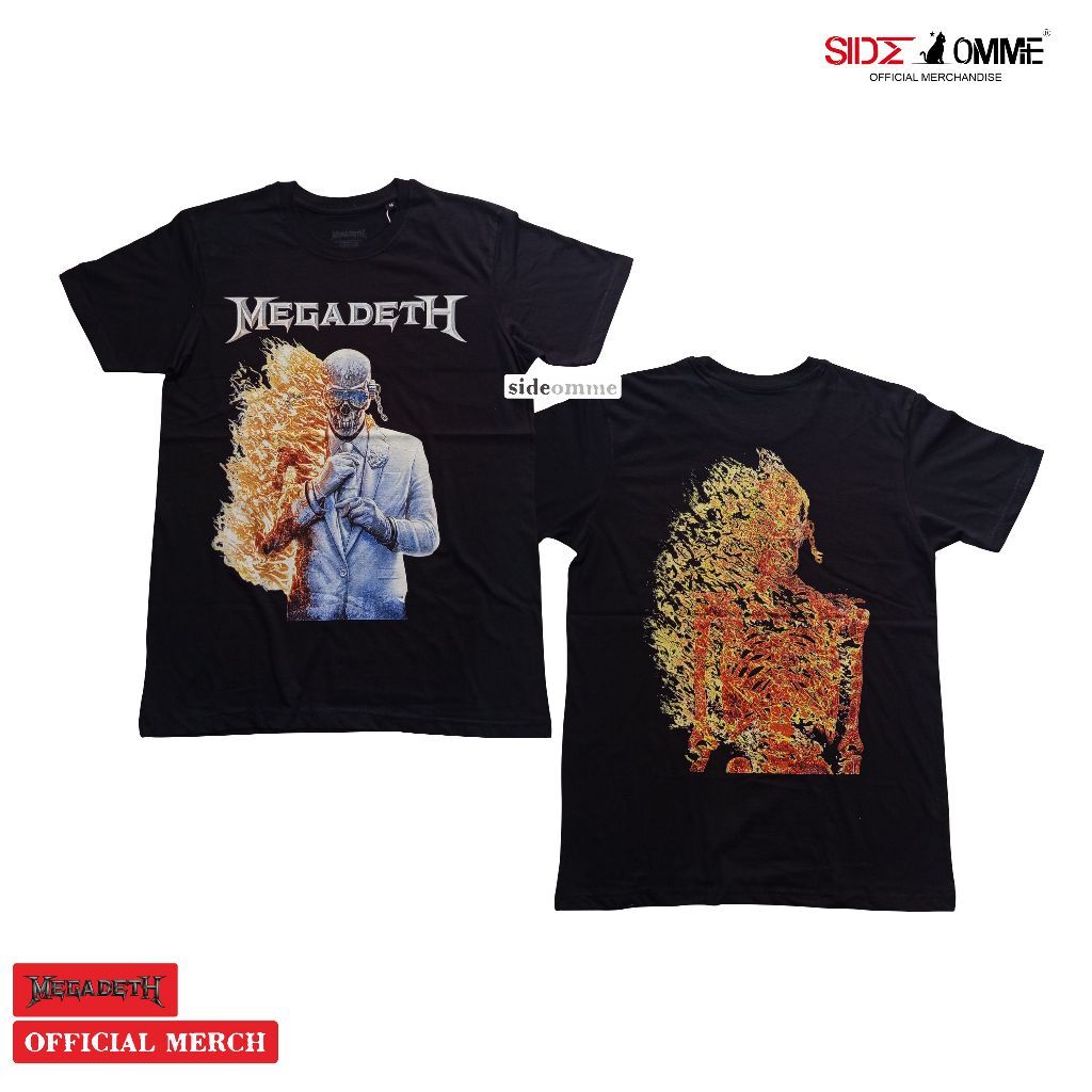 Megadeth Kaos Band Original (Vic Sawblade - Black)