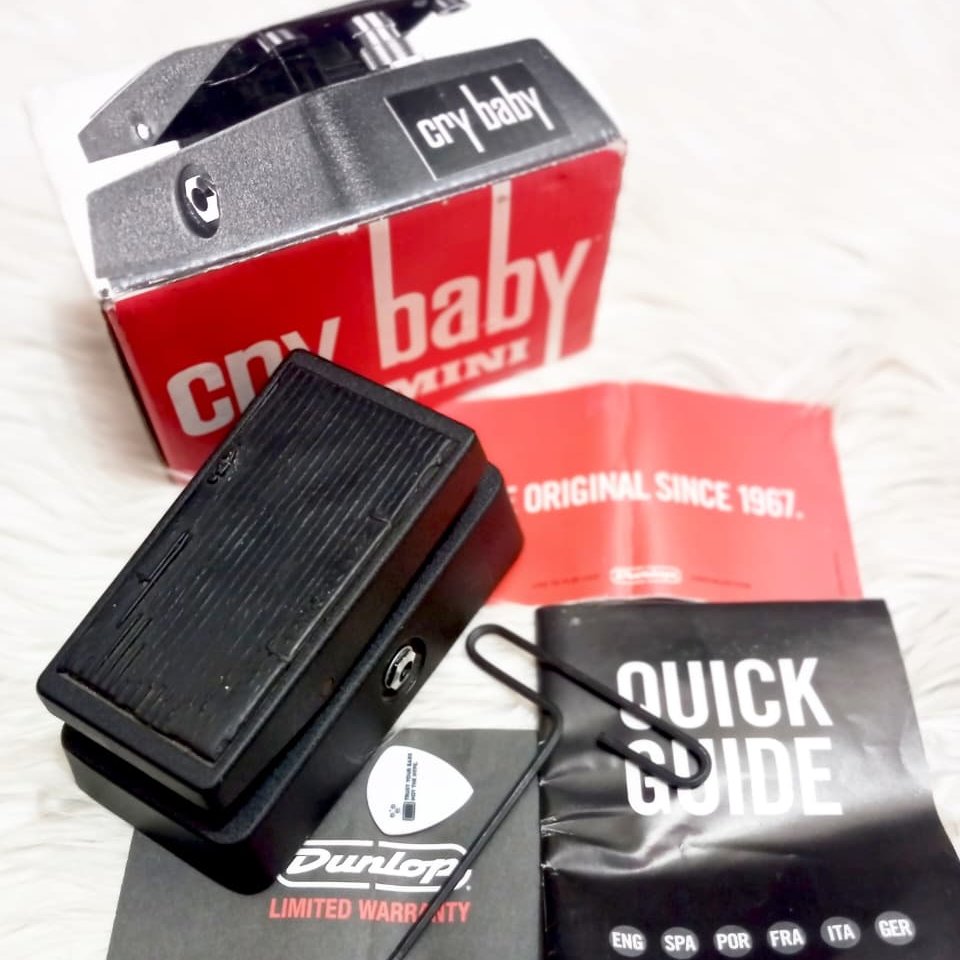 Dunlop Cry Baby Mini Wah CBM95 Pedal Efek Gitar Bass