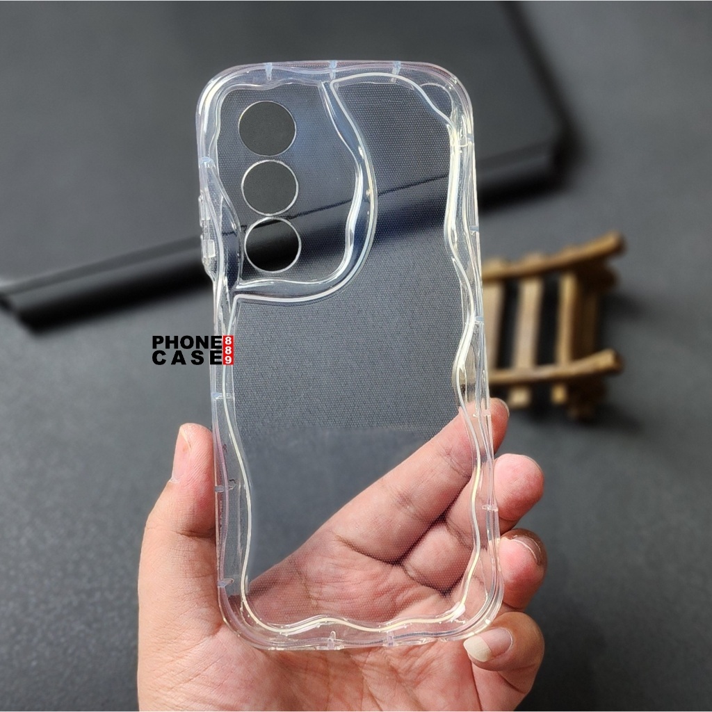 CASE OPPO A3 PRO SOFT CASE MELTING WAVY CHROME CASE G01 OPPO A3 PRO