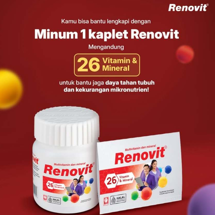 RENOVIT MULTIVITAMIN DAN MINERAL