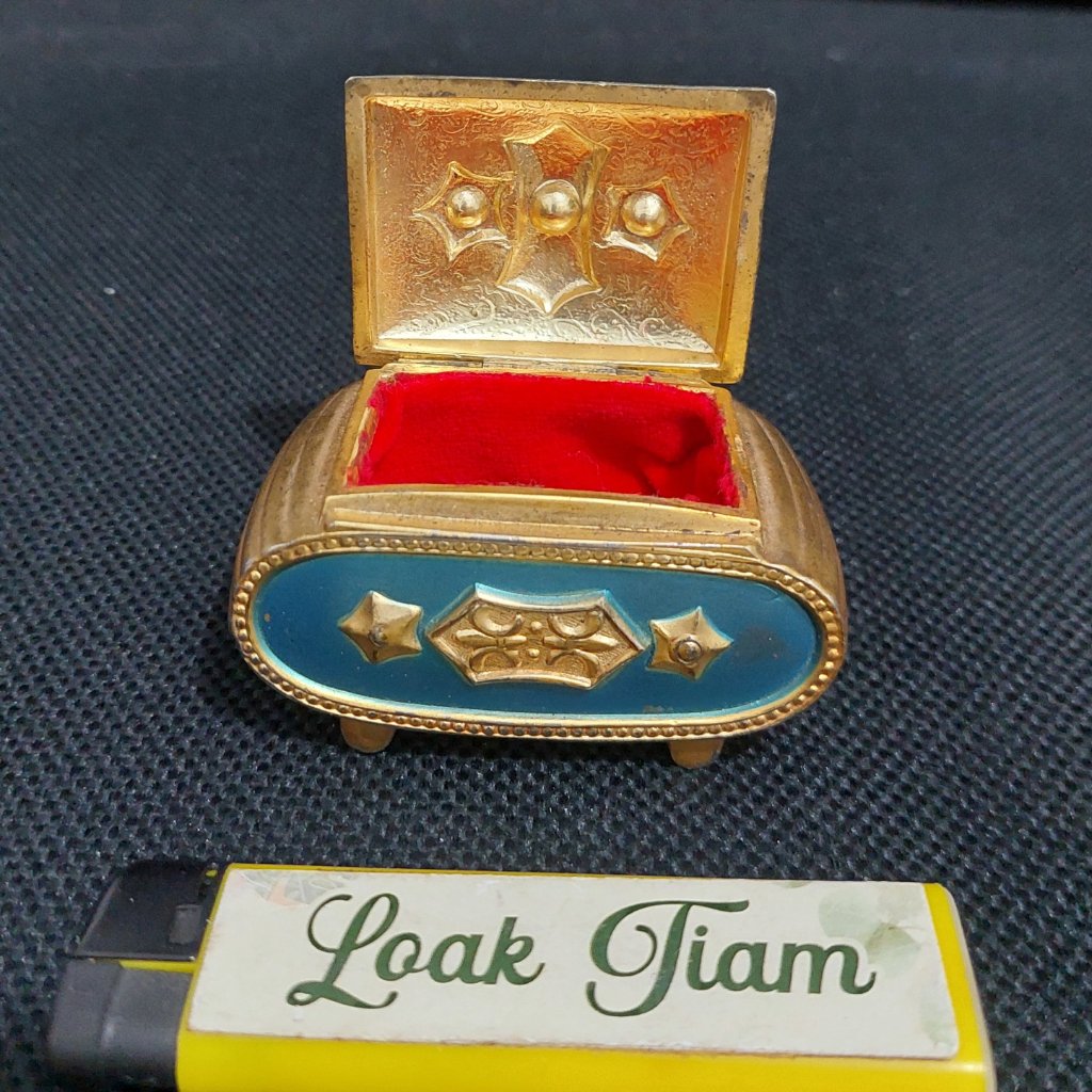 pajangan kotak kecil kotak perhiasan vintage
