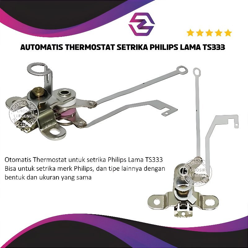 Otomatis setrika Philips Fius Thermostat Setrika PHILIPS Model Lama