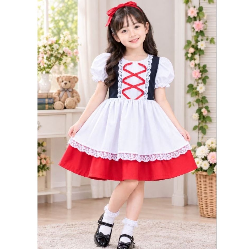 Kostum Italy/Baju Internasional/Kostum Internasional Day/Kostum Italy/Dress Negara Italy/Dress Vinta