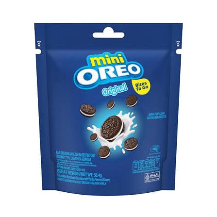 Oreo Mini oreo mini cup hiasan kue tart puding 61,3 gr