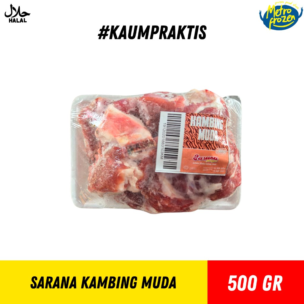 SARANA Kambing Muda 500gr //daging kambing kuda //instan Banjarmasin