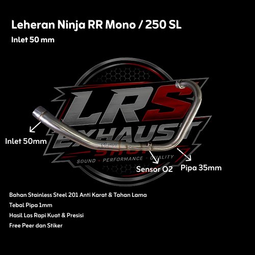 Header Bending Leheran Bending Ninja 250SL RR Mono CBR250R K33 CBR Engkel