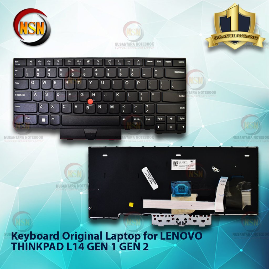 Keyboard Original For Thinkpad L14 GEN 1 GEN 2