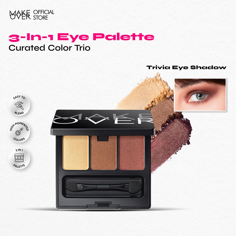 MAKE OVER Trivia Eye Shadow 6 g - Eye Shadow Palette