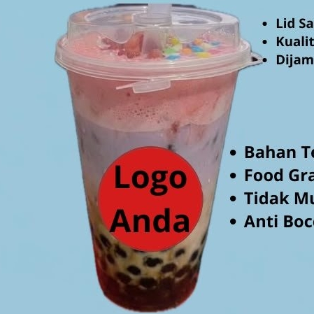 Cup Gelas Injection 500ml | Sablon Gelas Cup PP Injection