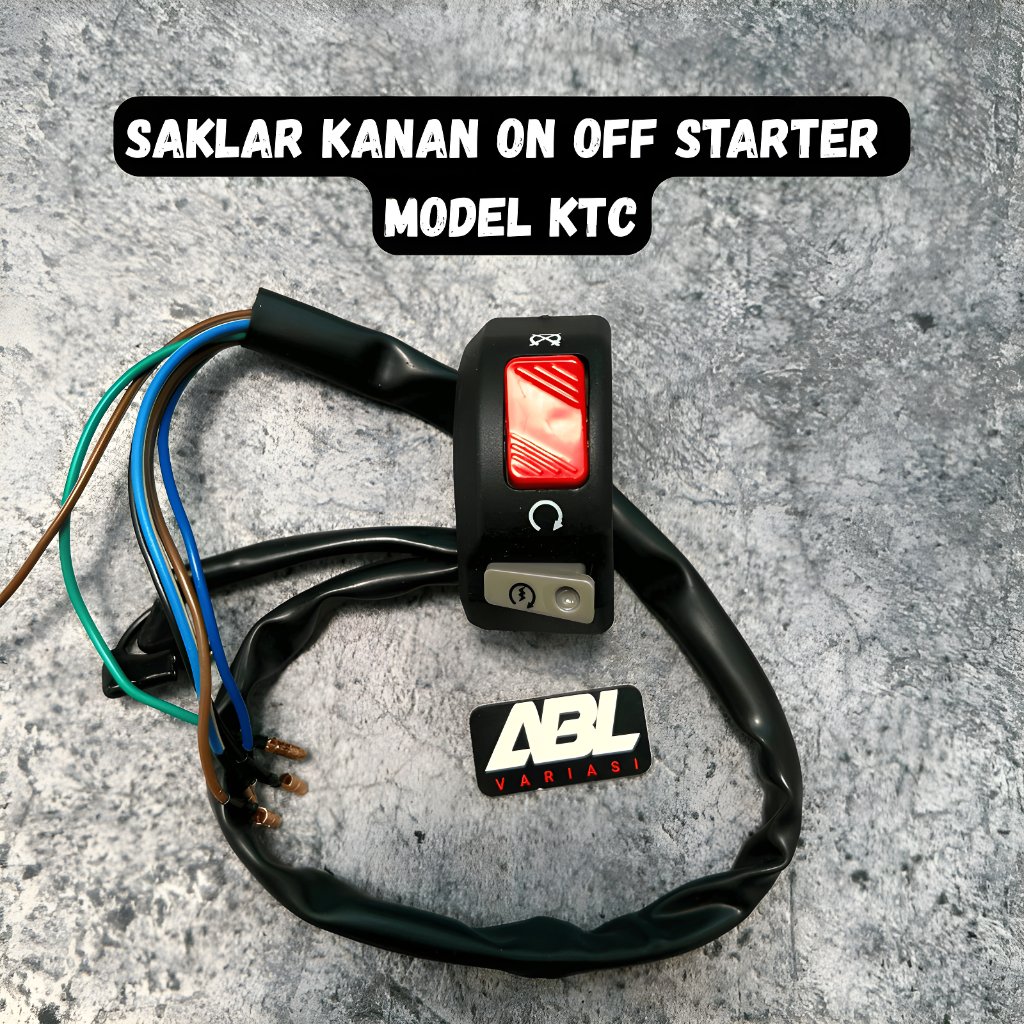 Saklar Kanan Stater On/Off Model KTC New saklar stater on off