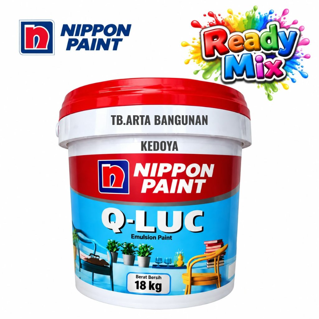 Cat Tembok Qluc Putih 1505 - 18 Kg ( Pail )