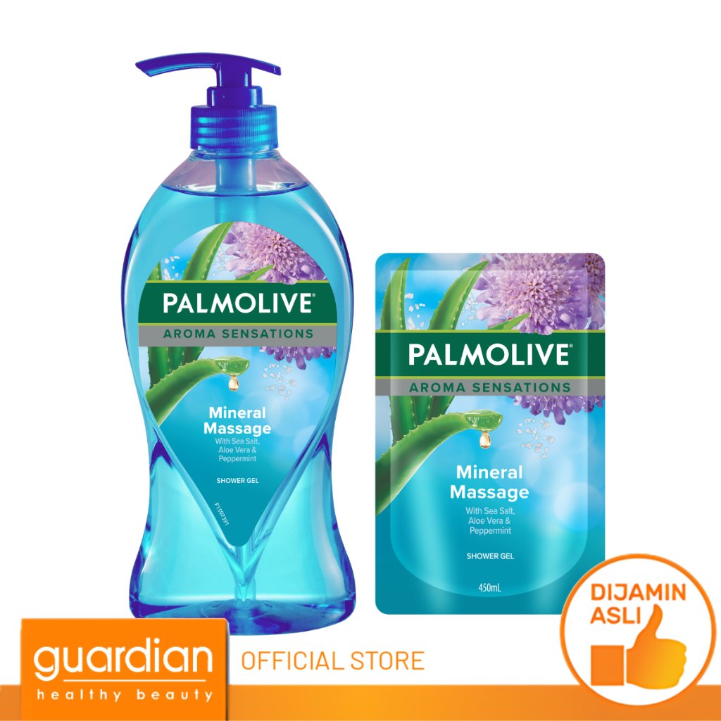 Palmolive Aroma Sensations Shower Gel Mineral Massage - Sabun Mandi Cair
