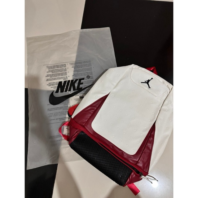 ORI NEW Air Jordan Retro 13 Leather Backpack