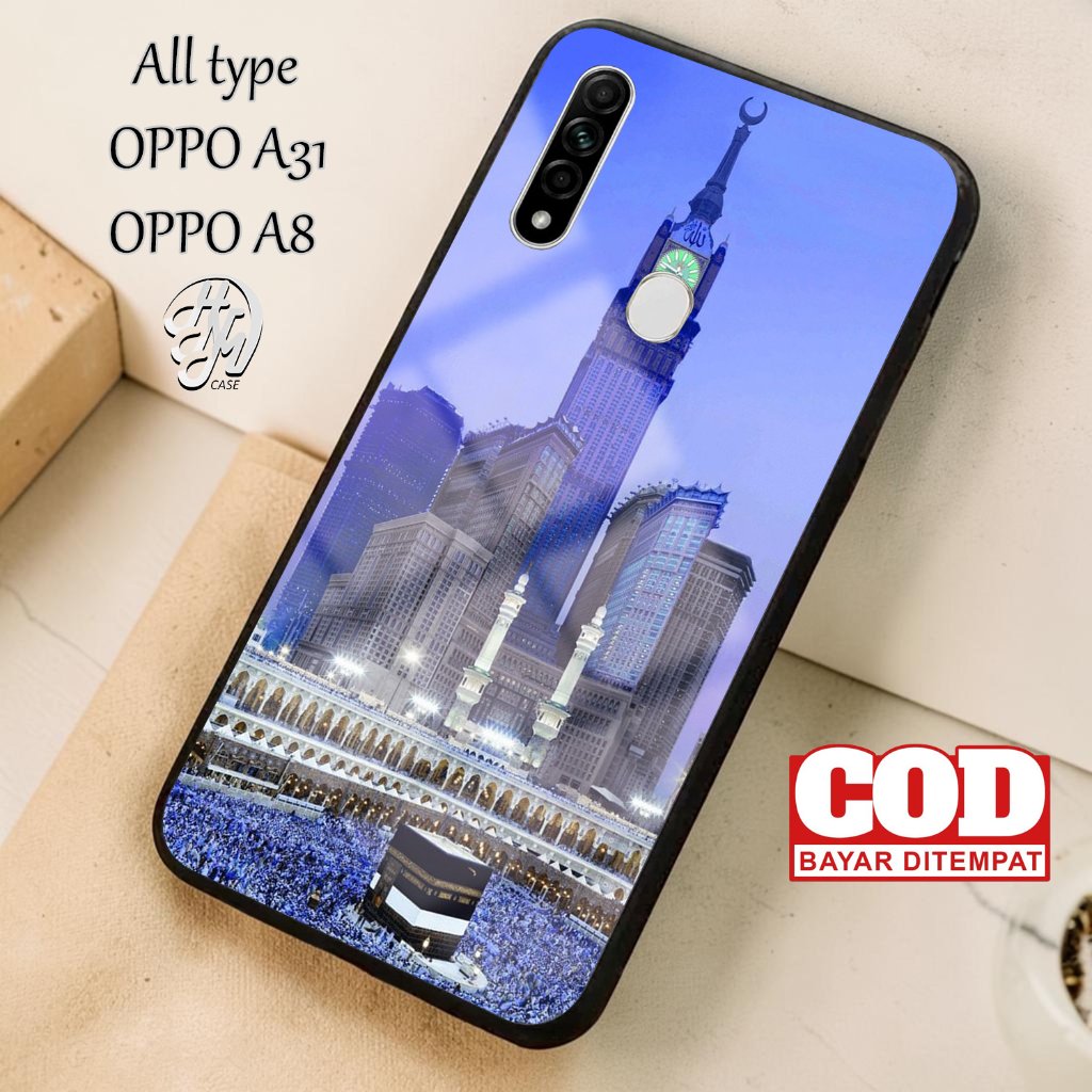 Casing Hp Untuk Oppo A31 / Oppo A8 Terbaru - Fashion Mekkah Case Murah Softcase Hardcase Glossy Peli