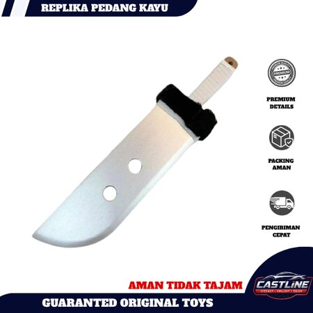 (BUKAN ASLI PEDANG) MAINAN REPLIKA - Pedang Kayu Samurai Katana Jujutsu Kaisen 104 cm