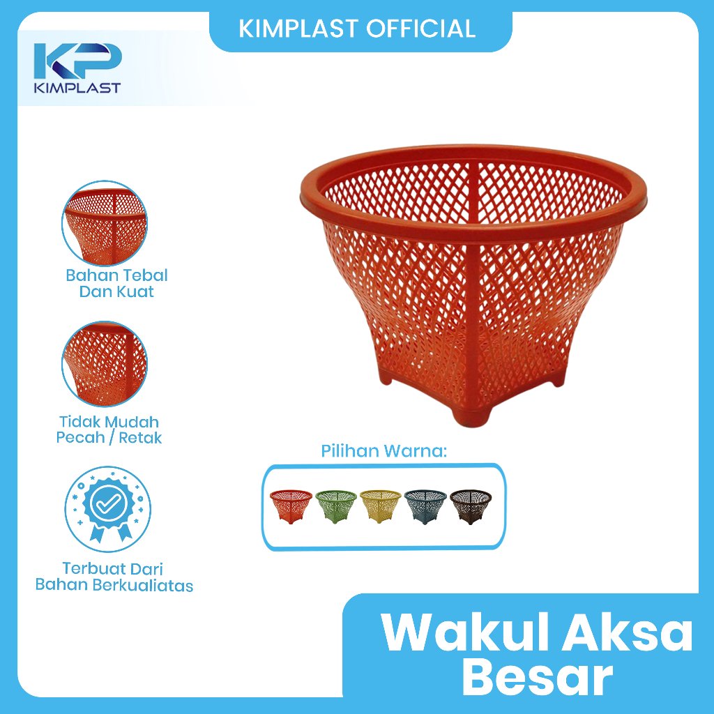 KIMPLAST Wakul Aksa Besar/Wakul Nasi/Wakul Hajatan/Wakul Serbaguna