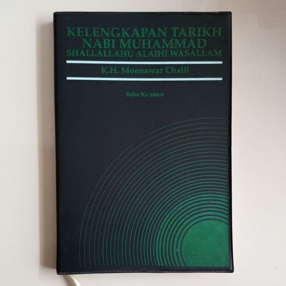 BUKU KELENGKAPAN TARIKH NABI MUHAMMAD SHALLALLAHU ALAIHI WASALLAM OLEH KH MOENAWAR CHALIL BUKU KE EN