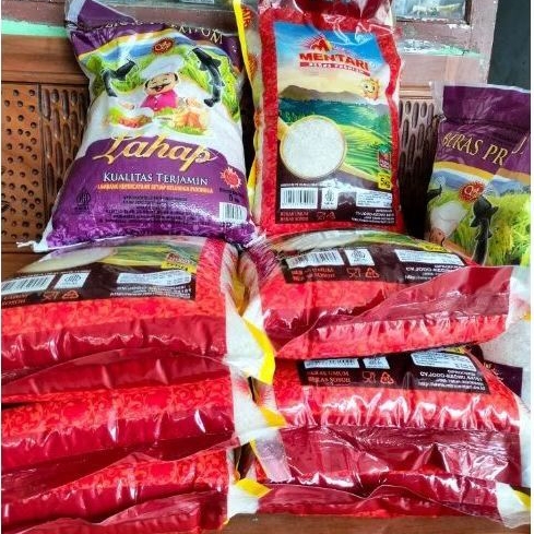 Beras Mentari 5kg 10kg 25kg Super Premium - Pulen, Bersih, dan Wangi
