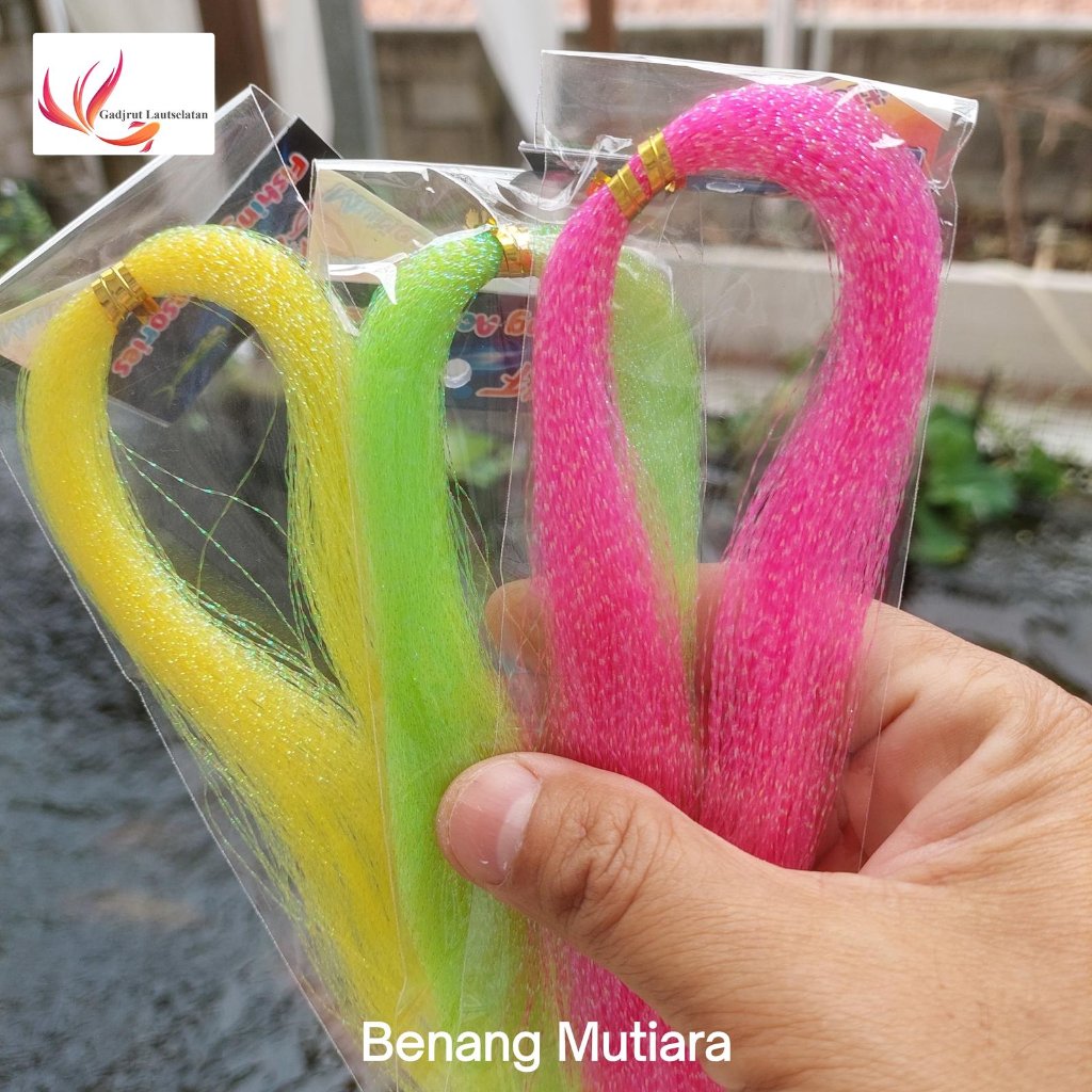 Benang Mutiara Pancing Serbaguna | Bahan Bikin Asis & Kotrek Sendiri