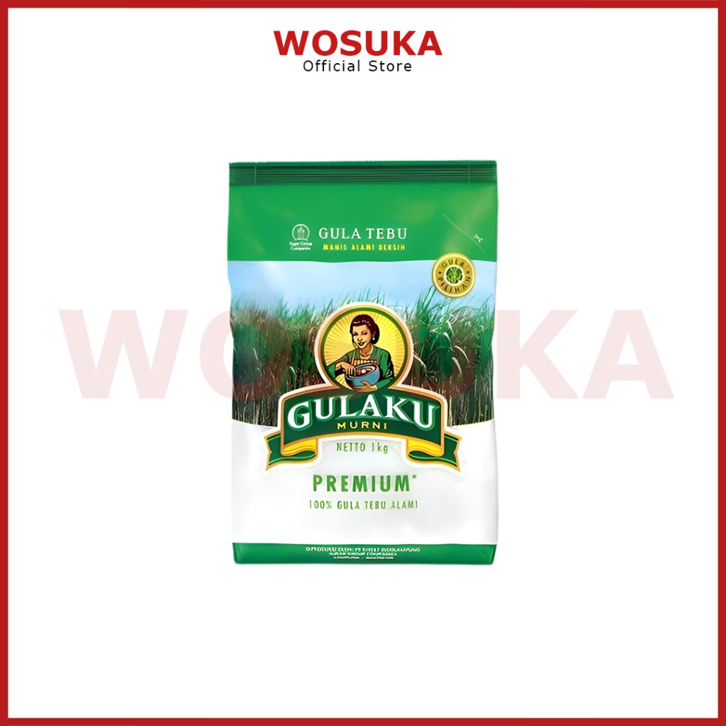 GULAKU Gula Pasir Premium (Hijau) 1kg | GULAKU Gula Pasir Premium (Hijau) 1000 g