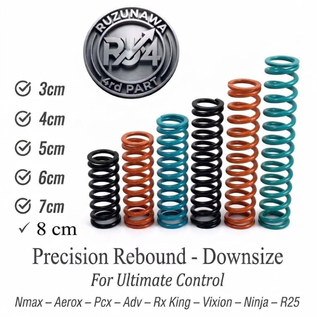 PER SULING SHOCK DEPAN REBOUND DOWNSIZE NMAX PCX ADV AEROX ALFA PNP RX KING VIXION SCORPIO NINJA R25
