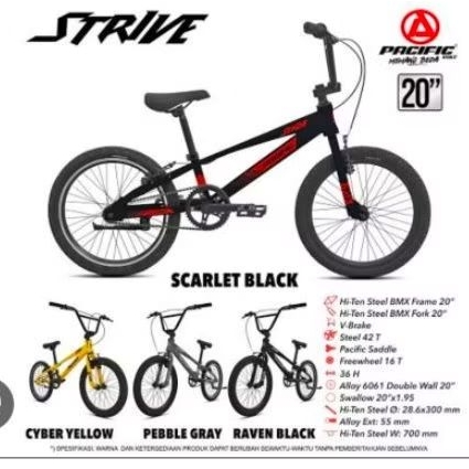 SEPEDA BMX 20 PACIFIC STRIVE