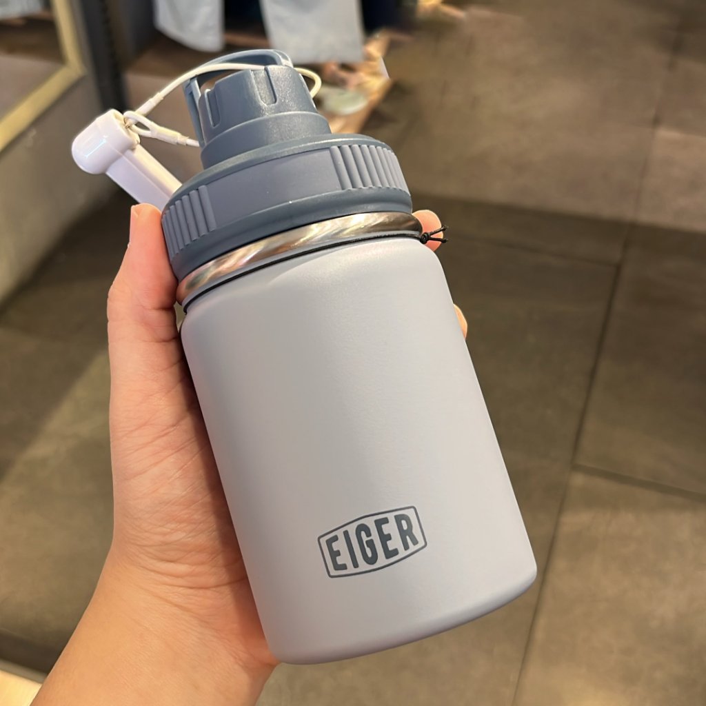 BOTOL MINUM EIGER ZERNES STAINLESS STEEL ANTI BOCOR TAHAN SUHU PANAS DINGIN GELAS MUG TUMBLR KOPI TE