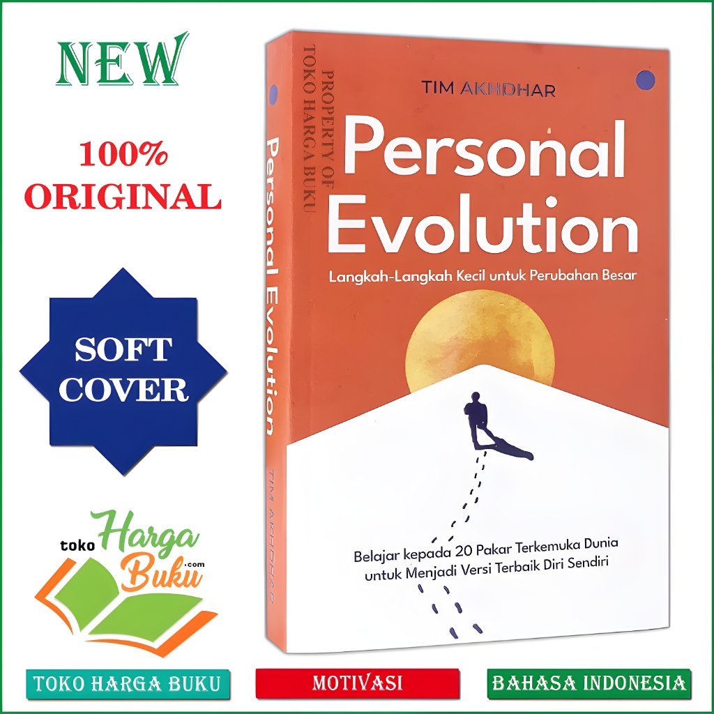 Foto Buku Personal Evolution Langkah Kecil untuk Perubahan Besar ORIGINAL Belajar Kepada 20 Pakar Terkemuka Dunia - QAF